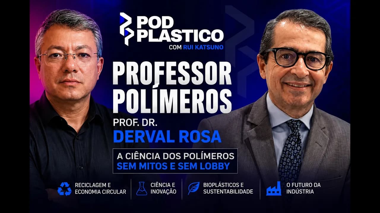 A Aula Definitiva Sobre Plásticos | Professor Polímeros no PodPlástico