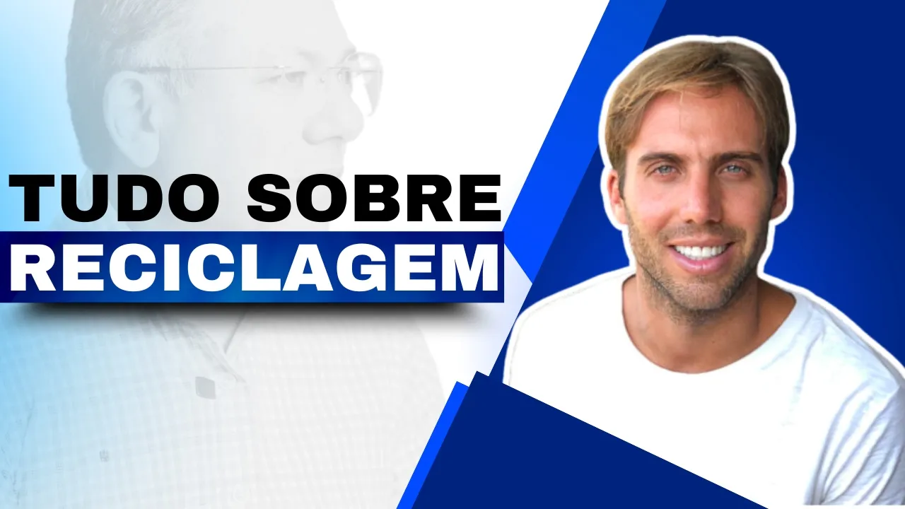 Capa do vídeo: Reciclagem, crédito de reciclagem e muito mais | Lucas Barbosa, da Eu Reciclo