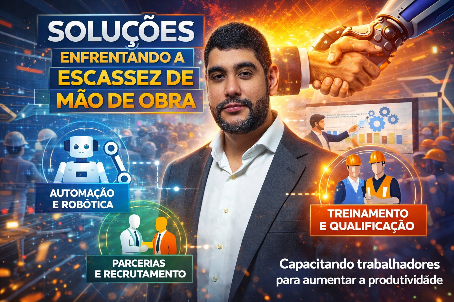 O desafio da indústria de plásticos: evolução tecnológica X escassez de mão de obra.